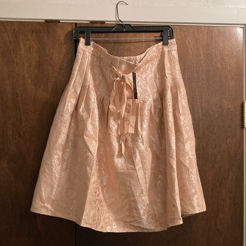 NWT BCBGMaxAzria Blush A-Line Skirt sz xs